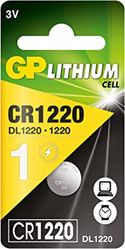GP Batteries GPCR1220 knoopcel CR 1220 lithium 3 V 1 st.