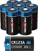 Ansmann CR123A lithium batterij - 8 stuks 