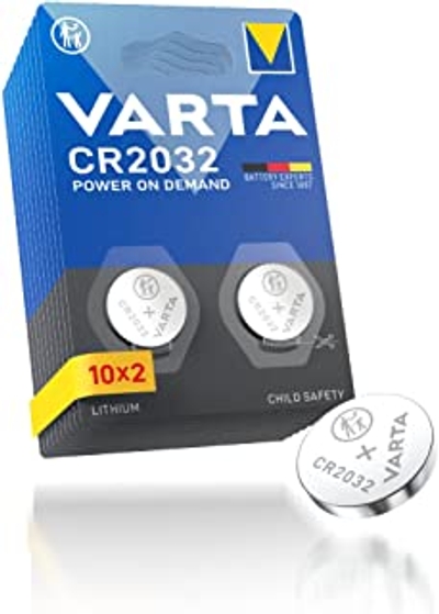 Varta lithium knoopcellbatterijen CR2032 - 10 x 2 stuks