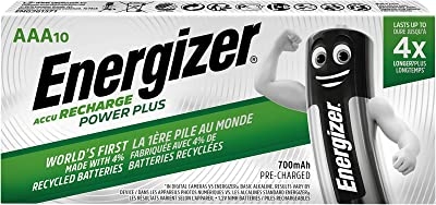Energizer batterij HR 3 AAA Micro 700 mAh 10 Pack
