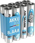 Ansmann AAA oplaadbare batterij 800 mAh NiMH - 8 stuks 