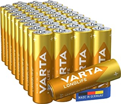 Varta Longlife AA batterijen - 40 stuks
