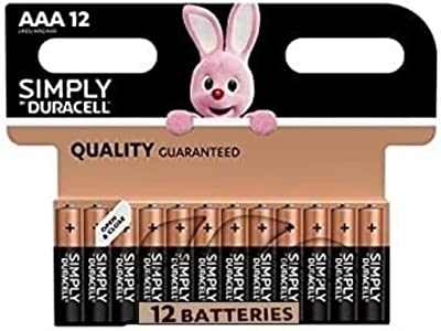 Duracell Simply AAA batterijen alkaline - 12 stuks