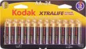 Kodak AA Xtralife-batterij alkaline - 24 stuks