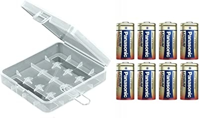  Panasonic lithiumbatterijen CR123A, 3 V - 8 stuks
