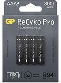 GP Recyko Pro NiMH oplaadbare AA batterij 800 mAh - 4 stuks