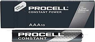 Duracell Batterij Alkaline, Micro, AAA, LR03, 1.5V Procell Constant, Retail Box 10-pack, meerkleurig, 5000394149199