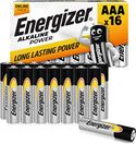 Energizer Batterijen AAA Alkaline Power - 16 stuks