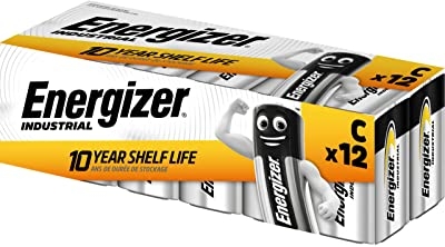 Energizer C batterijen, alkaline - 12 stuks