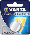 Varta Professional lithium batterij 3V type CR2032 zilver - 3 stuks