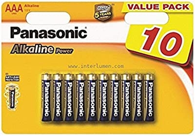 Panasonic alkaline power batterij (LR03) AAA - 10 stuks