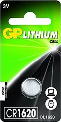 GP Batteries Lithium Cell CR1620 Single use batterij 3 V - batterijen Single use batterij, CR1620, lithium, knoop/munt, 3 V, 1 stuk
