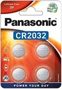 Panasonic CR2032 lithium knoopcelbatterij - 12 x 4 stuks