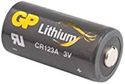 GP CR123A Lithium - 1 batterij