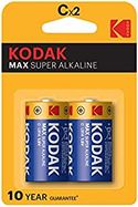 Kodak C Alkaline batterij - 2 stuks