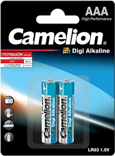 Camelion AAA Digi alkaline-batterijen LR03/ Micro/ 2 stuks