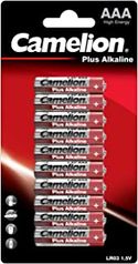 Camelion Plus alkaline batterij (LR03) AAA - 10 stuks