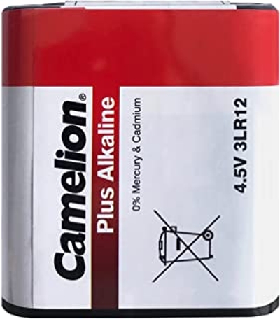 Camelion 11100112 Plus alkaline-batterijen 3LR12 platte batterij/4,5 volt/1 stuks krimpverpakking