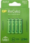 GP ReCyko oplaadbare AAA batterijen 950mAh - 4 stuks