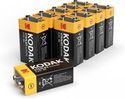 Kodak XTRALIFE Alkaline 9V batterij - 10 stuks