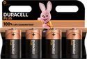 Duracell Plus-D K4 D Batterij Alkaline 1.5 V - 4 stuks