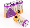 GP Extra Alkaline batterijen C Baby LR14 batterij 1.5V - 4 stuks
