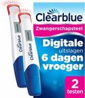Clearblue Zwangerschapstest Ultravroeg Digitaal - 6 x 2 stuks