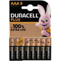 Duracell AAA Alkaline batterij Plus Power - 8 stuks