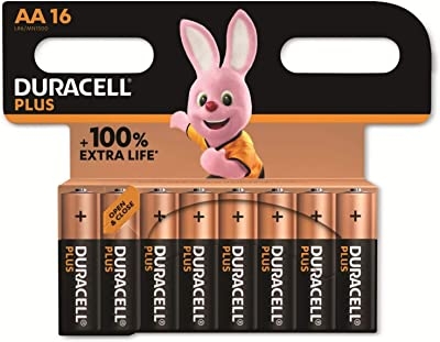 Duracell Plus-AA CP16 Mignon AA-batterij alkali-mangaan 1,5 V 16 st.