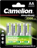 Camelion oplaadbare Always Ready batterij NiMH, R6, AA, 2300 mAh, 4 stuks