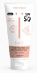 Naif Baby & Kids SPF50 Sun Cream 100 ml