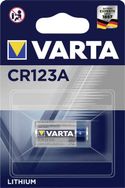 Varta CR123A - 1 batterij