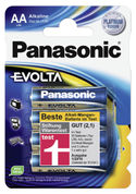 Panasonic Evolta Alkaline AA batterijen - 4 stuks