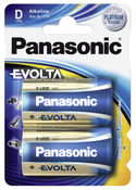 Panasonic Evolta Alkaline D batterijen - 2 stuks