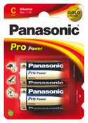 Panasonic Pro Power Alkaline C 2 stuks C batterijen