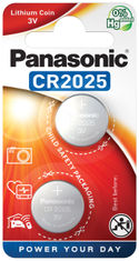 Panasonic CR2025 - 2 stuks
