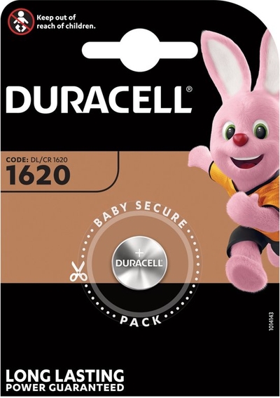 Duracell CR1620 - 1 batterij