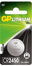 GP CR2450 - 1 batterij