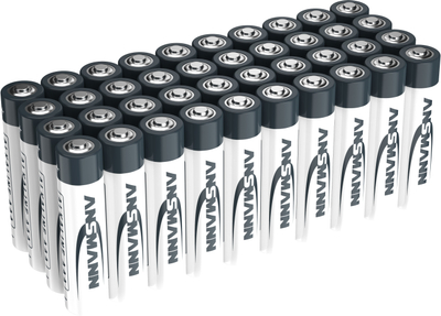 Ansmann AAA Alkaline batterijen - 40 stuks