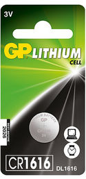 GP CR1616 - 1 batterij