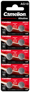 Camelion LR1130 (AG10) knoopcelbatterij - 10 stuks