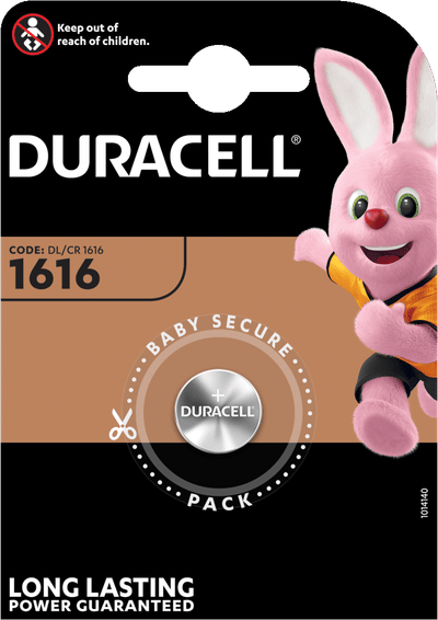 Duracell CR1616 - 1 batterij