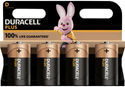 Duracell Plus Alkaline D batterijen - 4 stuks