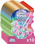 Witte Reus Geur Switch Appelboesem Waterlelie Toiletblok - Voordeelverpakking - 2 x 10 Stuks