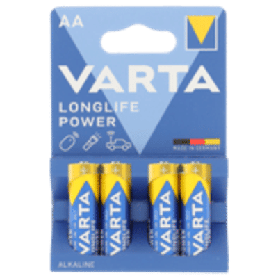 Varta Longlife power AA batterijen - 4 stuks