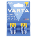 Varta Longlife Power AAA batterijen - 4 stuks