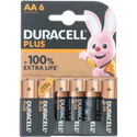 Duracell Alkaline Plus AA batterijen - 6 stuks