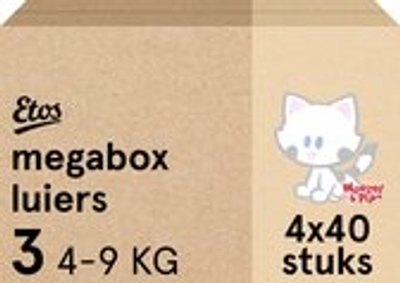 Etos Woezel & Pip  luiers maat 3 - 160 stuks