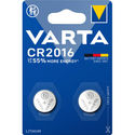 Varta Professional CR2016 batterij - 2 stuks