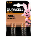 Duracell Plus AAA Alkaline batterij - 4 stuks